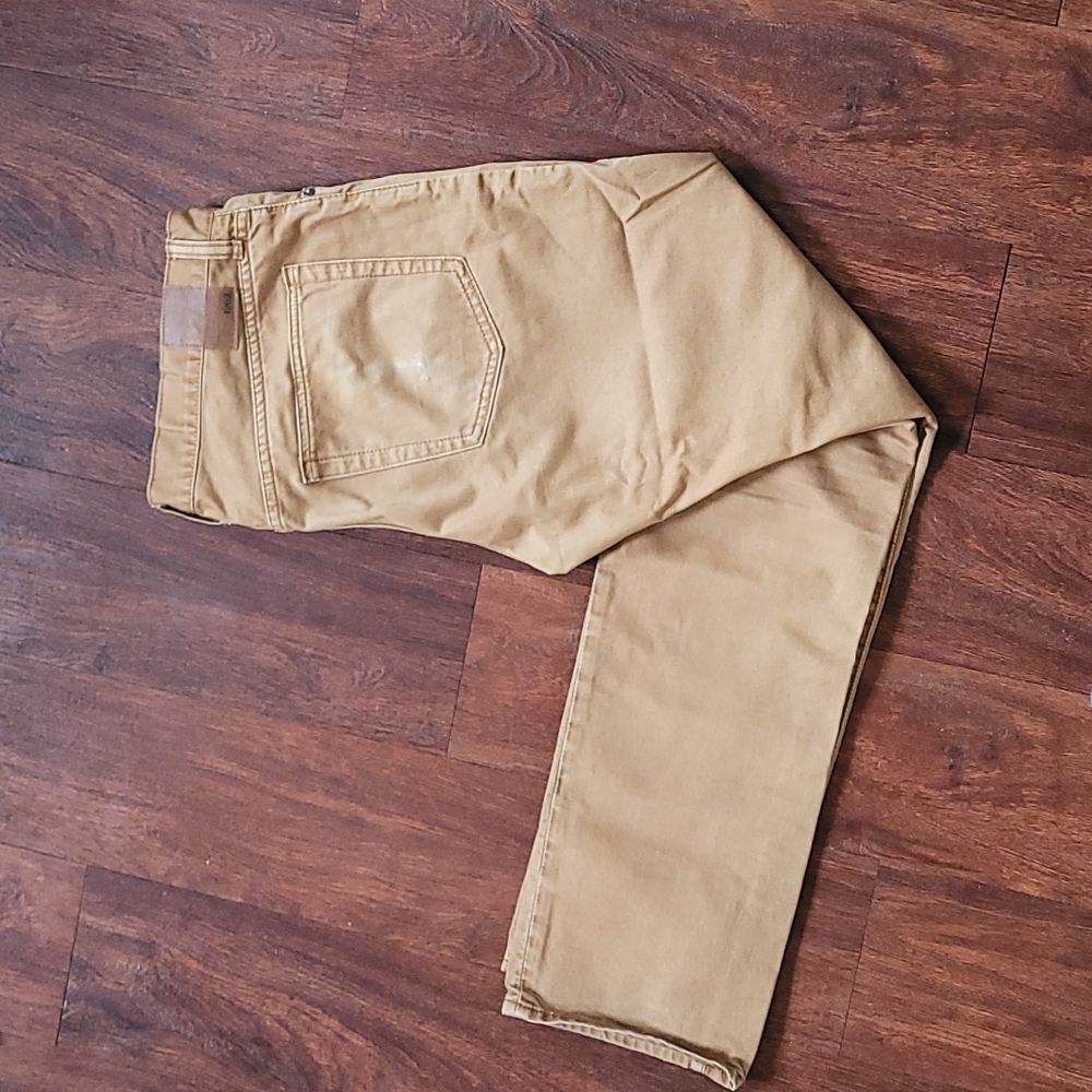 Mens Gap tan jeans,  32x32, slim